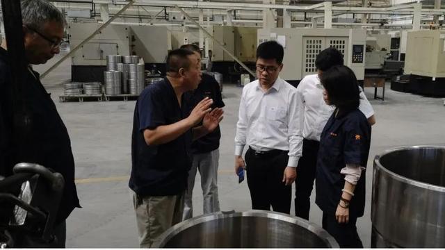 中天钢铁集团莅临北轴科技参观考察 深化专业技术服务合作